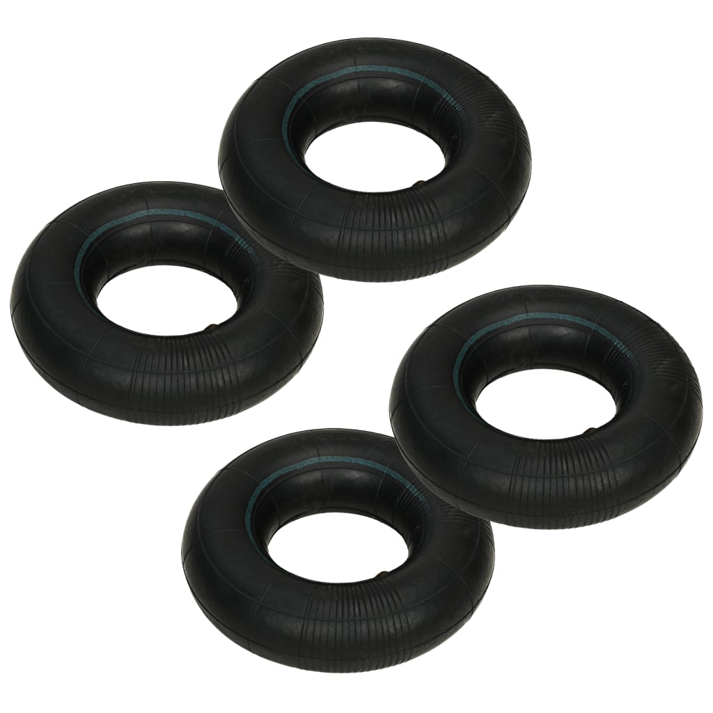 Binnenbanden voor steekwagenwielen 3,00-4 260x85 rubber 4 st
