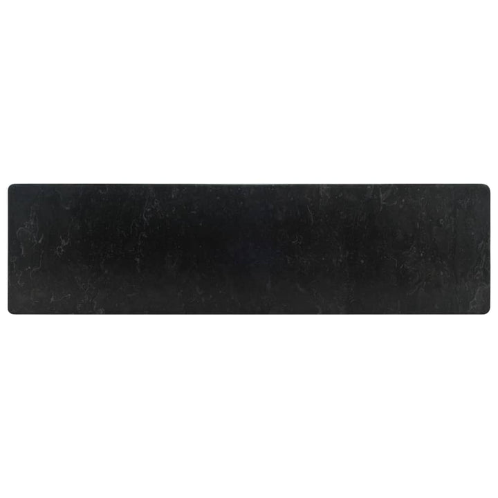 Gootsteen 45x30x12 cm marmer zwart