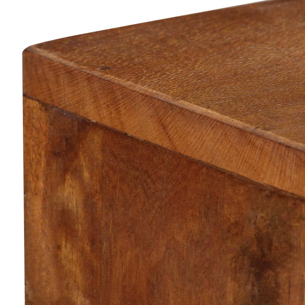 Dressoir 110x30x75 cm massief gerecycled hout bruin