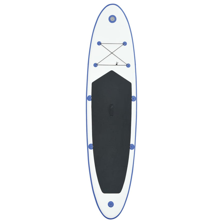 Stand-up paddleboard opblaasbaar blauw en wit