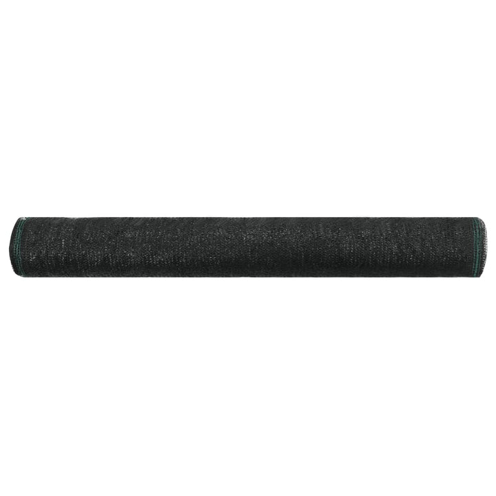 Tennisscherm 1,2x50 m HDPE zwart