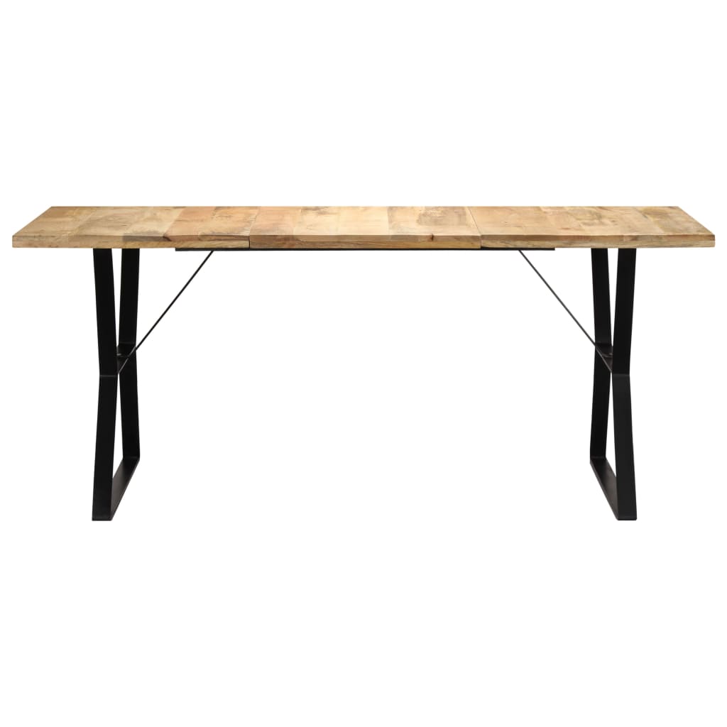 Eettafel 180x90x76 cm massief mangohout