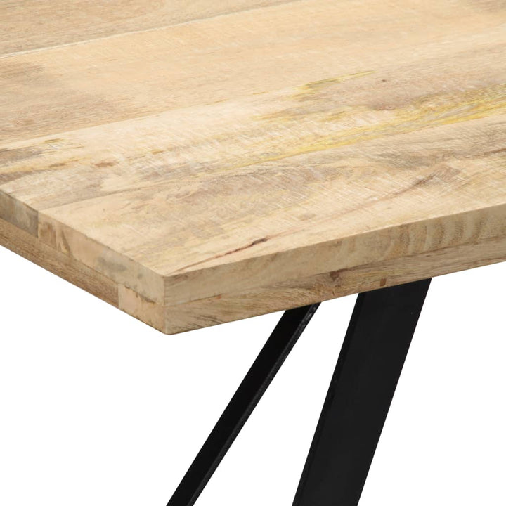 Eettafel 140x80x76 cm massief mangohout