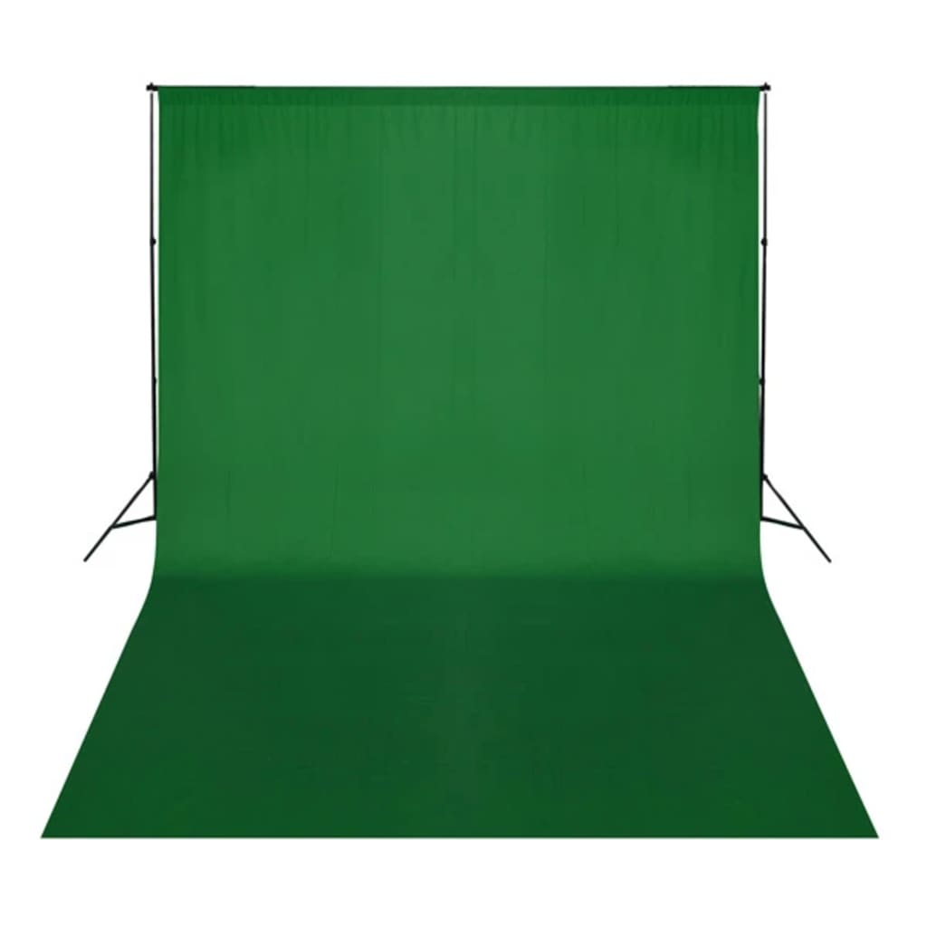 Achtergrond chromakey 500x300 cm katoen groen