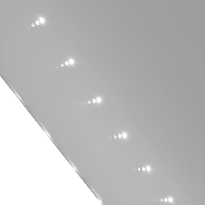 Badkamerspiegel met LED's 60x80 cm