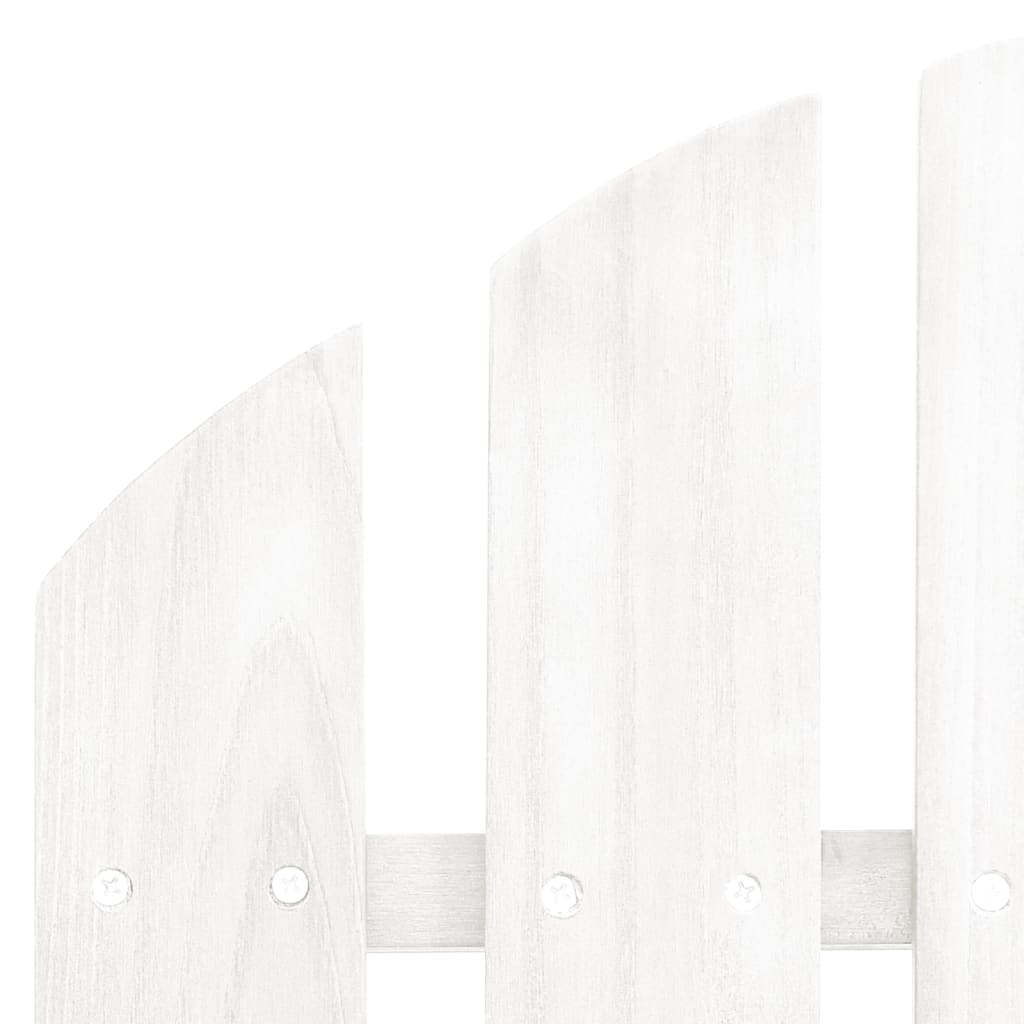 Tuinschommelstoel hout wit