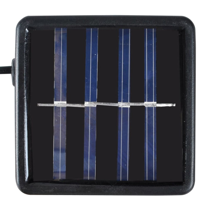 Ronde kunstbuxus 35 cm met solar LED-verlichting (2 stuks)