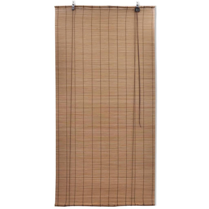 Rolgordijn 80x160 cm bamboe bruin