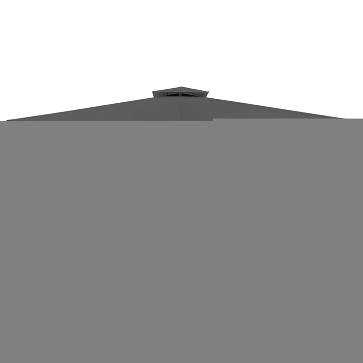 Tuinpaviljoen met dak 3x4 m donkergrijs