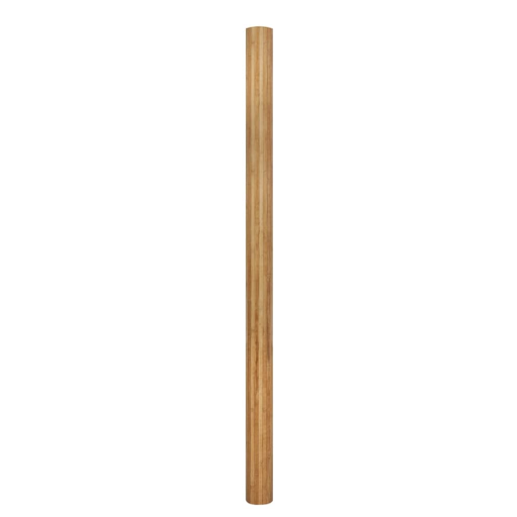 Kamerscherm 250x165 cm bamboe natuurlijk
