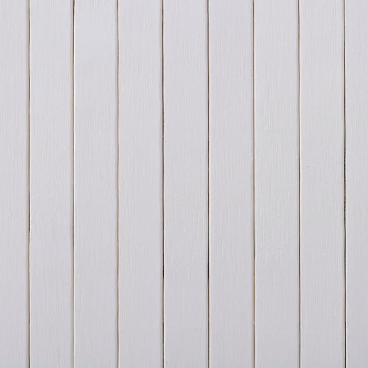 Kamerscherm 250x165 cm bamboe wit