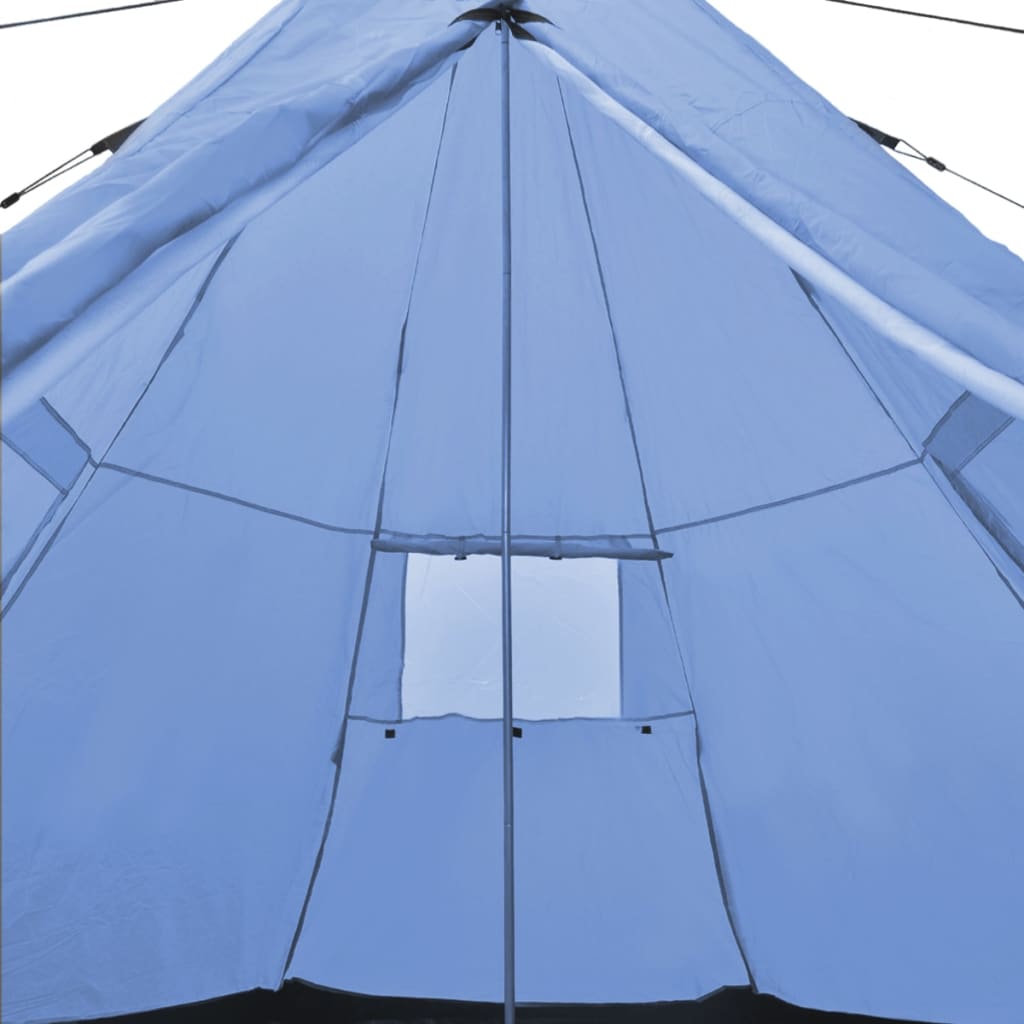 Tent 4-persoons blauw