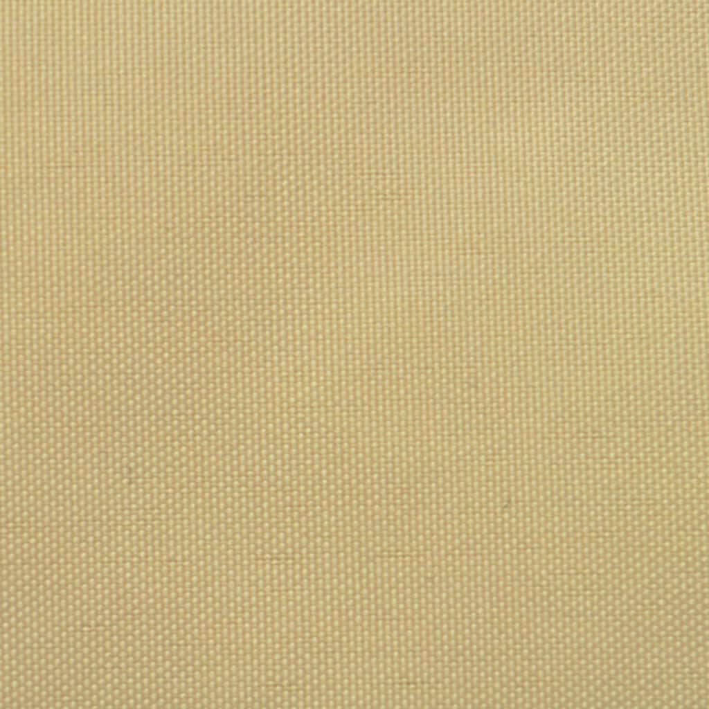 Balkonscherm Oxford textiel 75x600 cm beige