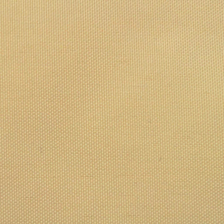 Balkonscherm Oxford textiel 75x600 cm beige