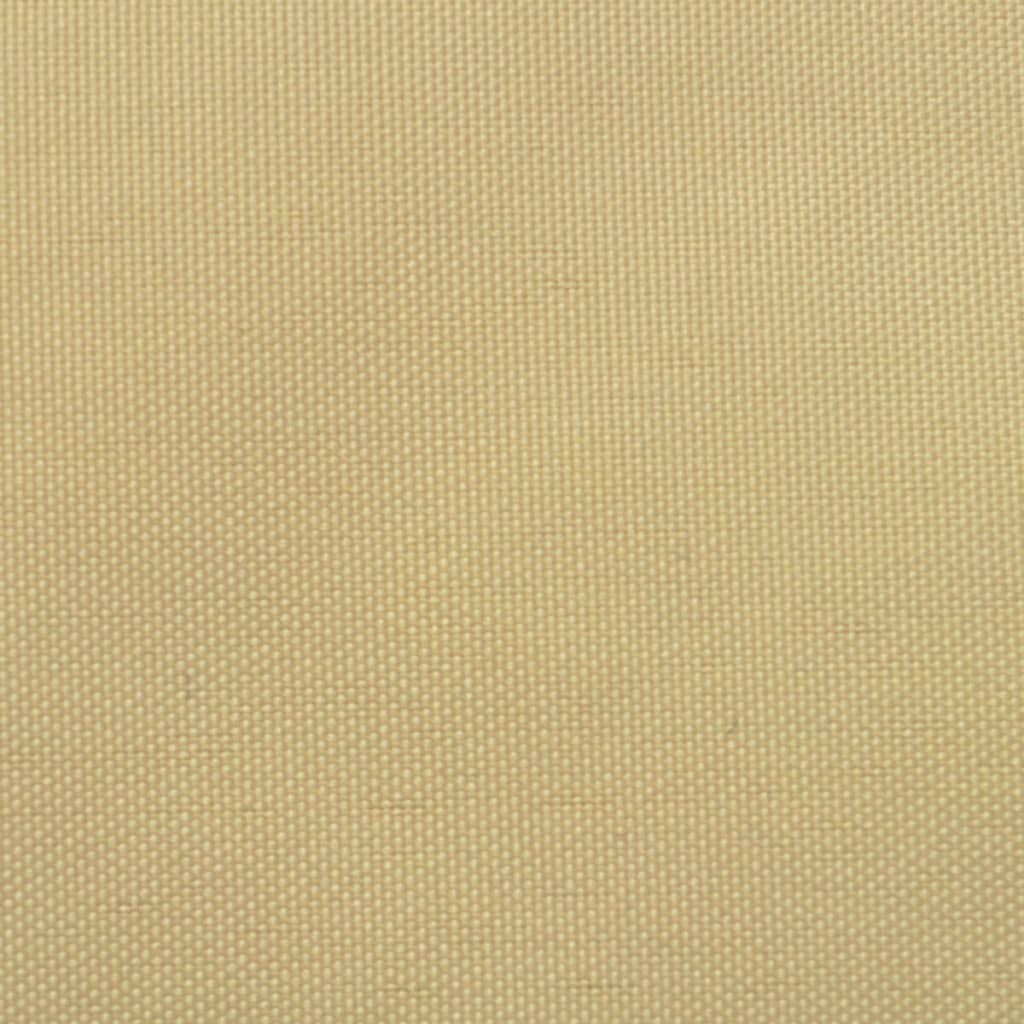 Balkonscherm Oxford textiel 90x400 cm beige
