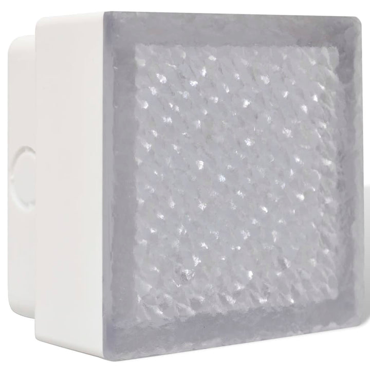 LED verzonken vloerlampen 6 st 100x100x68 mm