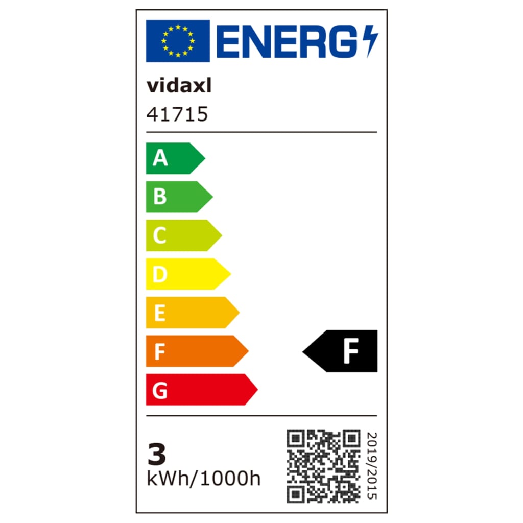 LED verzonken vloerlampen 6 st 100x100x68 mm