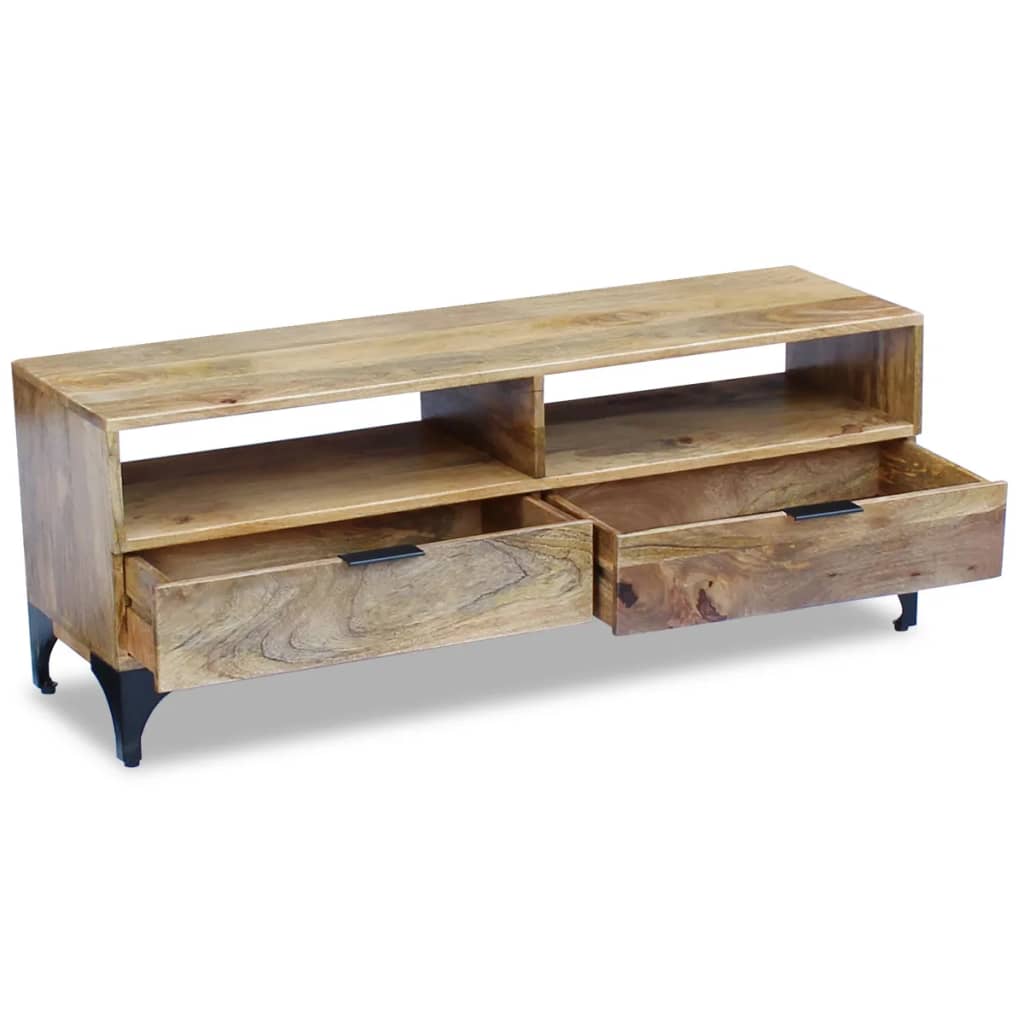 Tv-meubel 120x35x45 cm mangohout