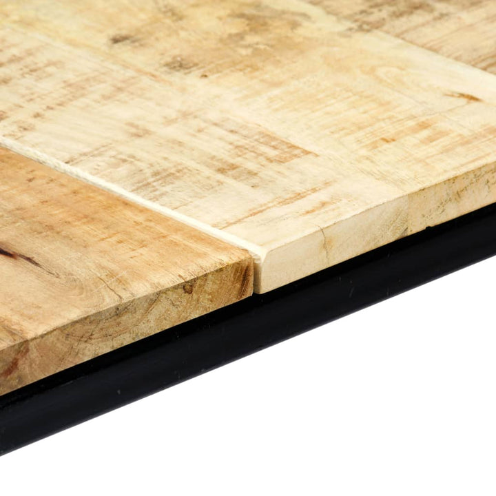 Eettafel 180x90x75 cm massief ruw mangohout