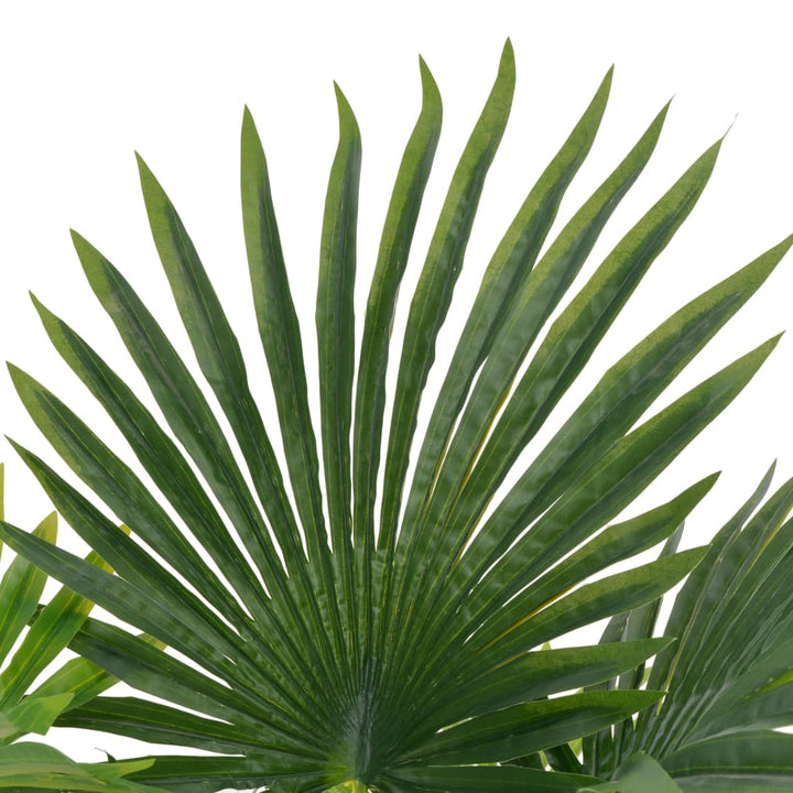 Kunstplant met pot palm groen