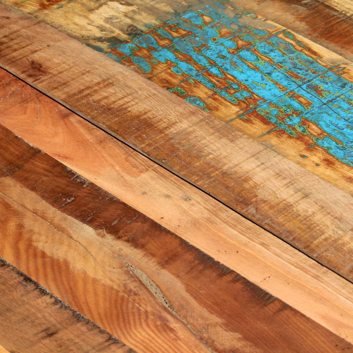 Eettafel 118x60x76 cm massief gerecycled hout