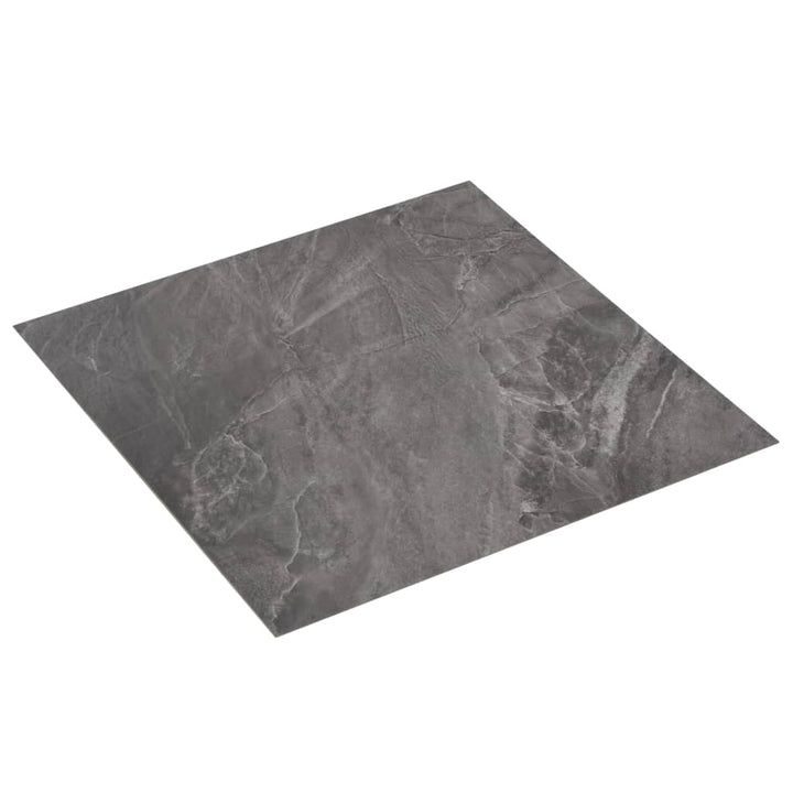 Vloerplanken zelfklevend 5,11 m² PVC zwart met patroon