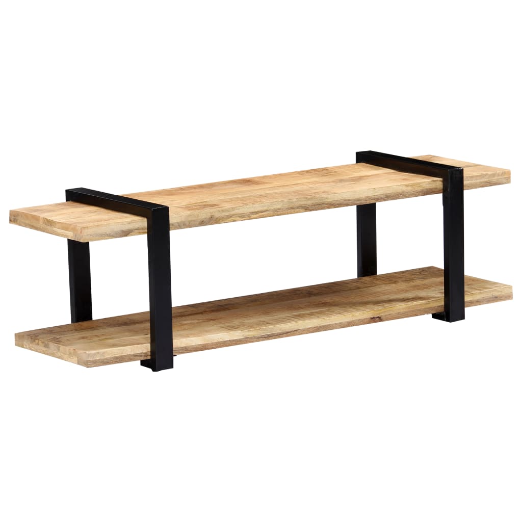 Tv-meubel 130x40x40 cm massief mangohout