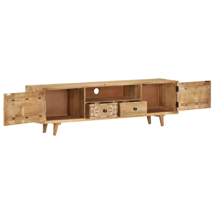 Tv-meubel 140x30x40 cm massief mangohout