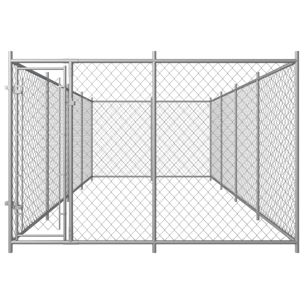 Hondenkennel voor buiten 8x4x2m