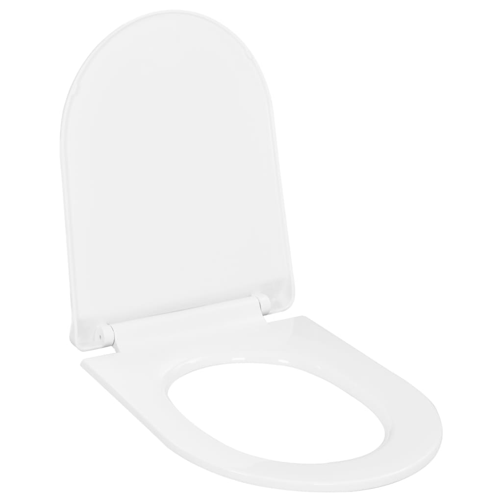 Toiletbril soft-close met quick-release ontwerp wit