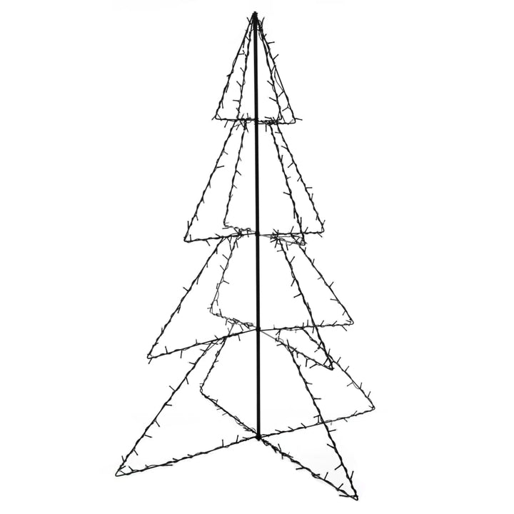 Kerstboom kegel 240 LED's binnen en buiten 115x150 cm