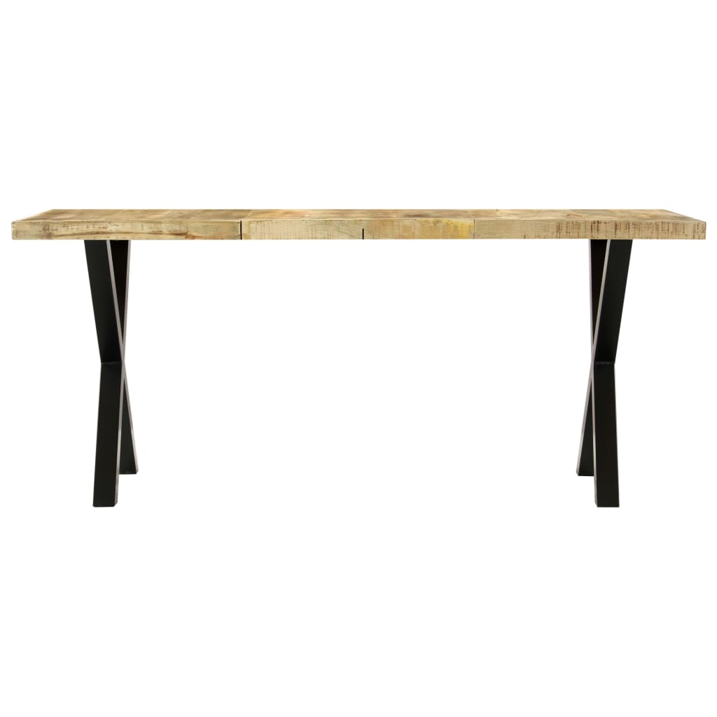 Eettafel 180x90x76 cm massief mangohout