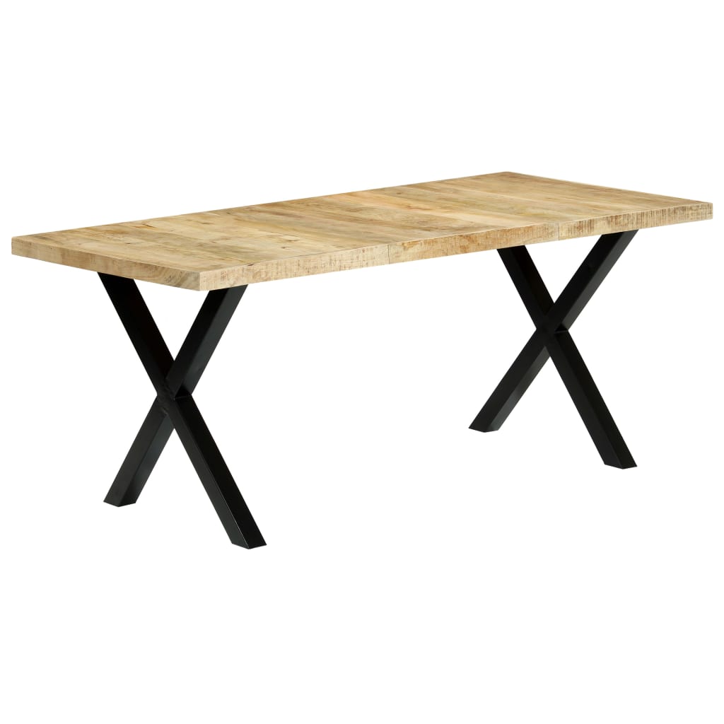 Eettafel 180x90x76 cm massief mangohout