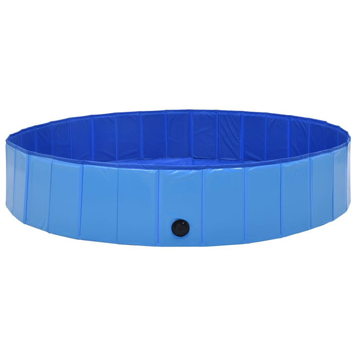 Hondenzwembad inklapbaar 160x30 cm PVC blauw