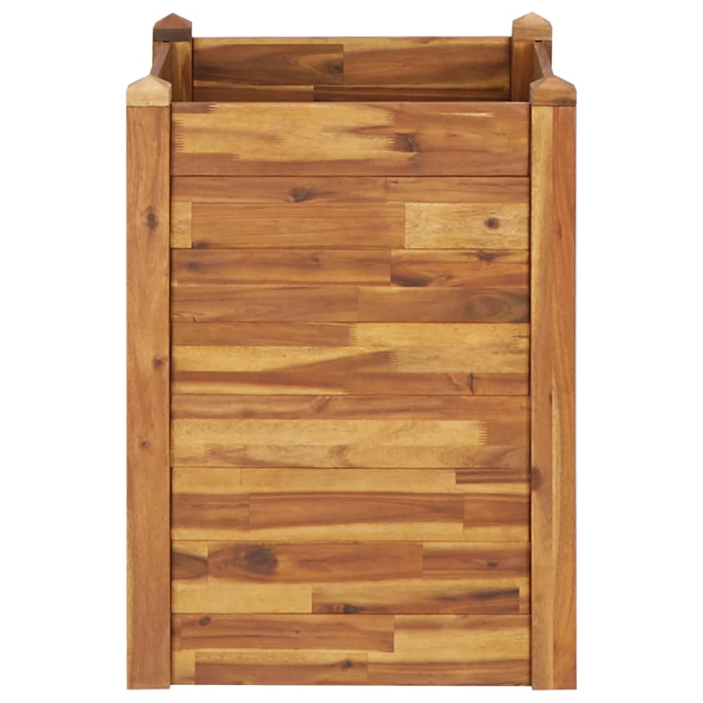 Plantenbak verhoogd 60x60x84 cm massief acaciahout