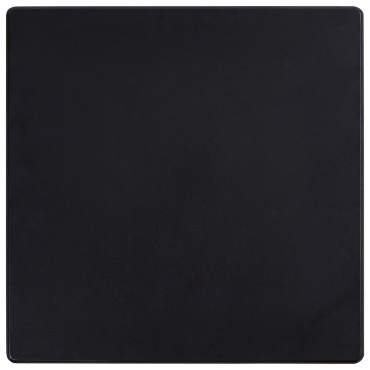 Bartafel 60x60x111 cm MDF zwart