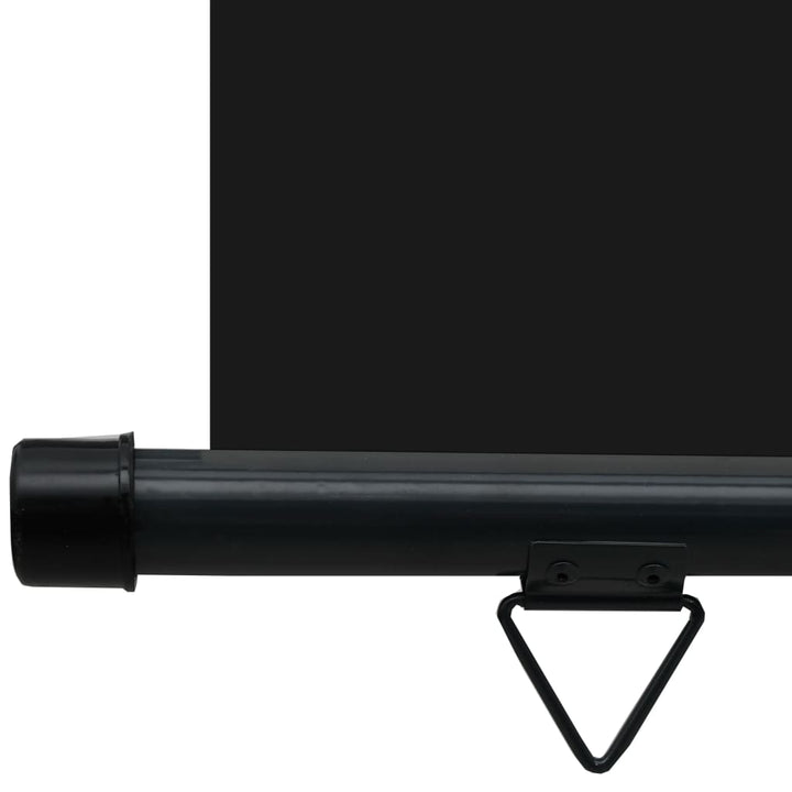 Balkonscherm 65x250 cm zwart