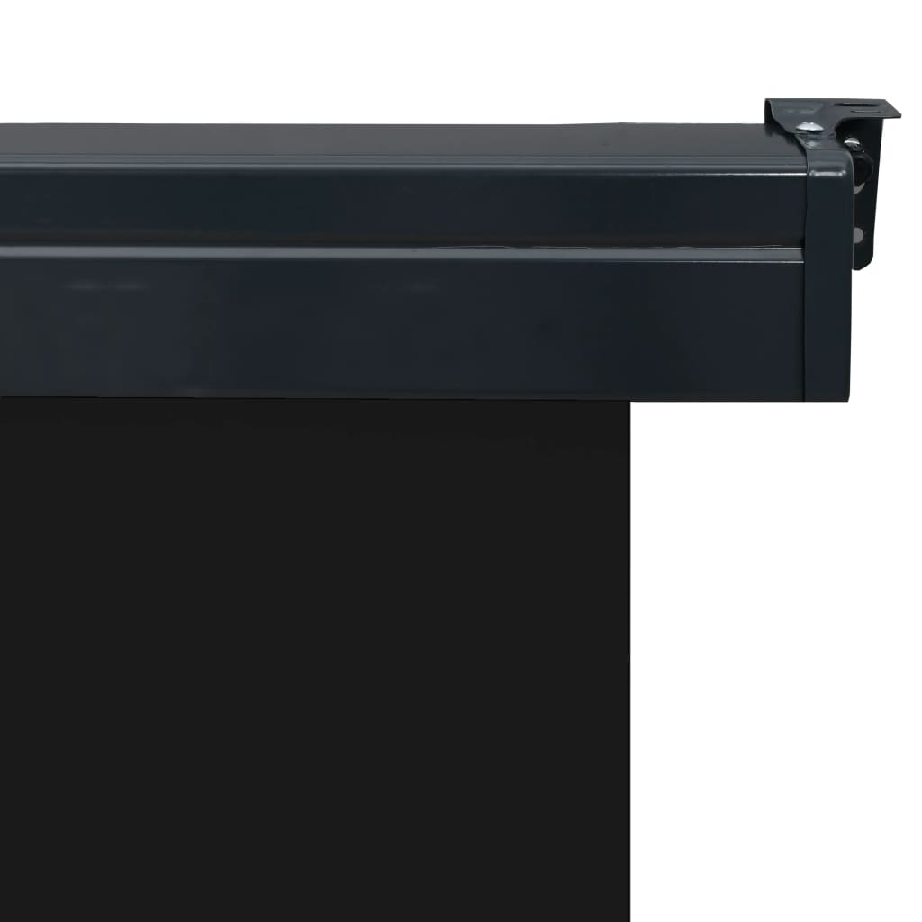 Balkonscherm 105x250 cm zwart