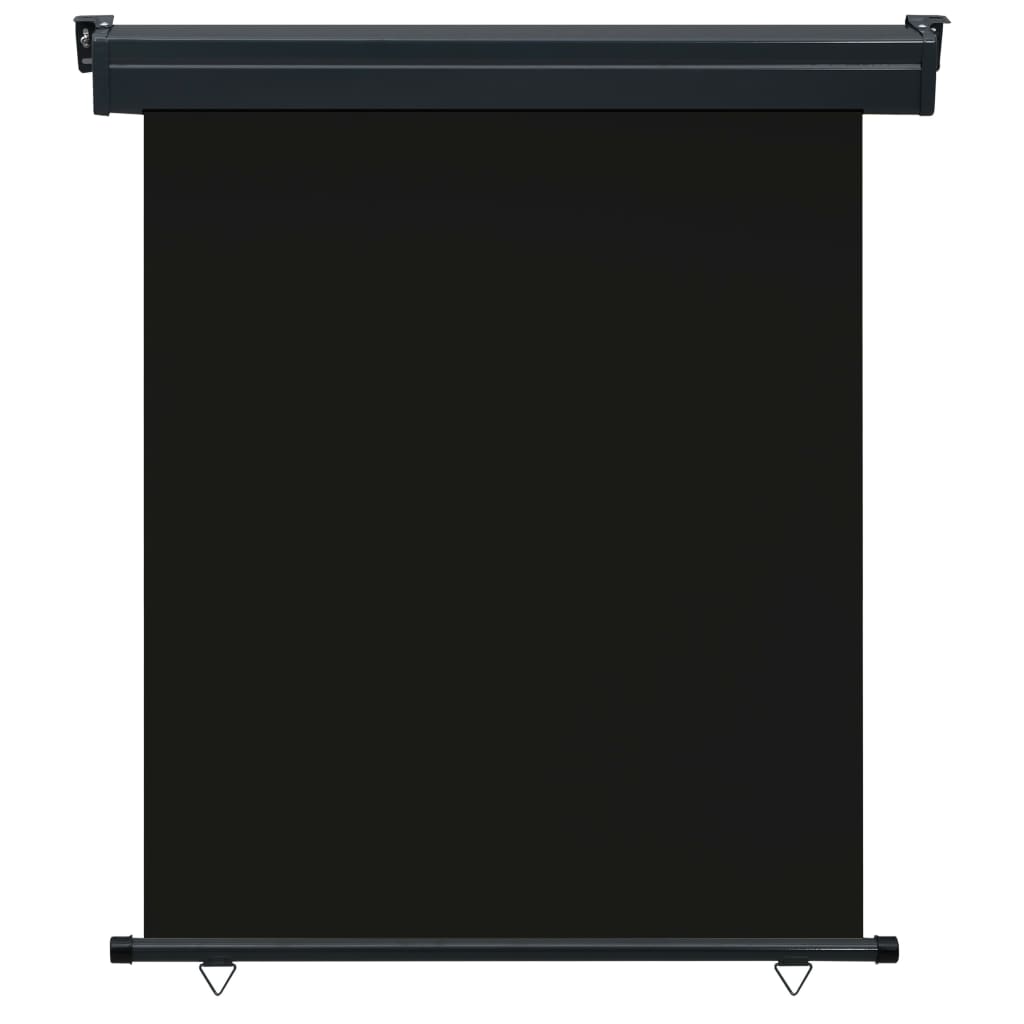 Balkonscherm 140x250 cm zwart