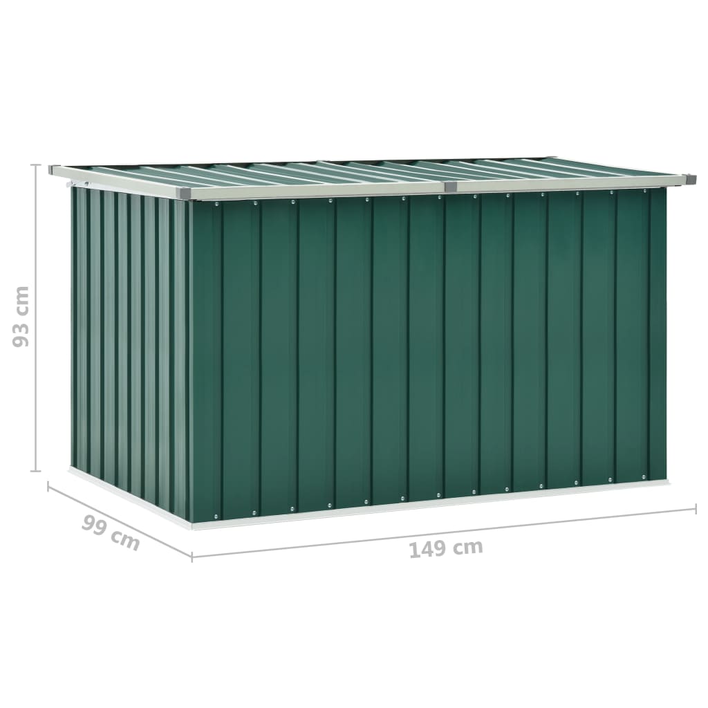 Tuinbox 149x99x93 cm groen