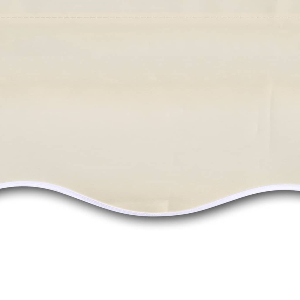 Luifel handmatig uittrekbaar 300x250 cm crème