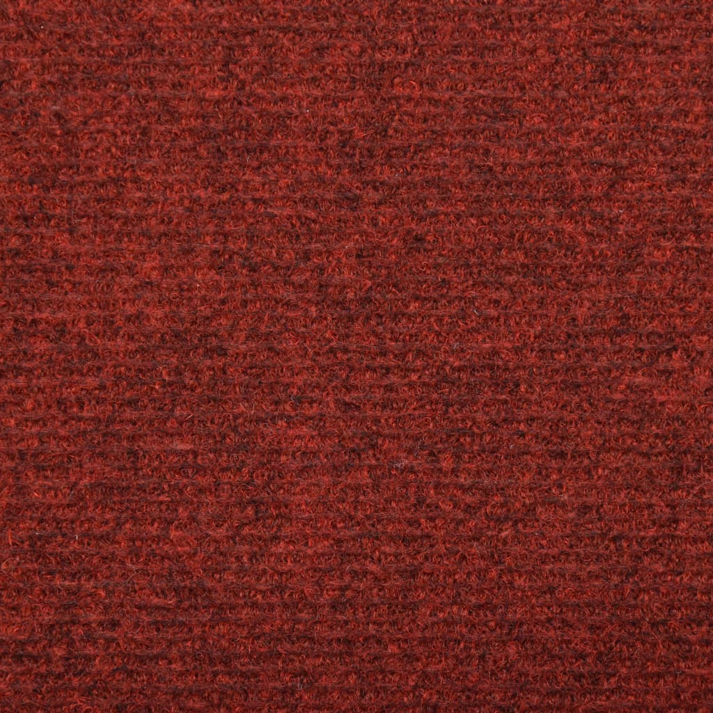 Trapmatten 15 st 65x25 cm naaldvilt rood
