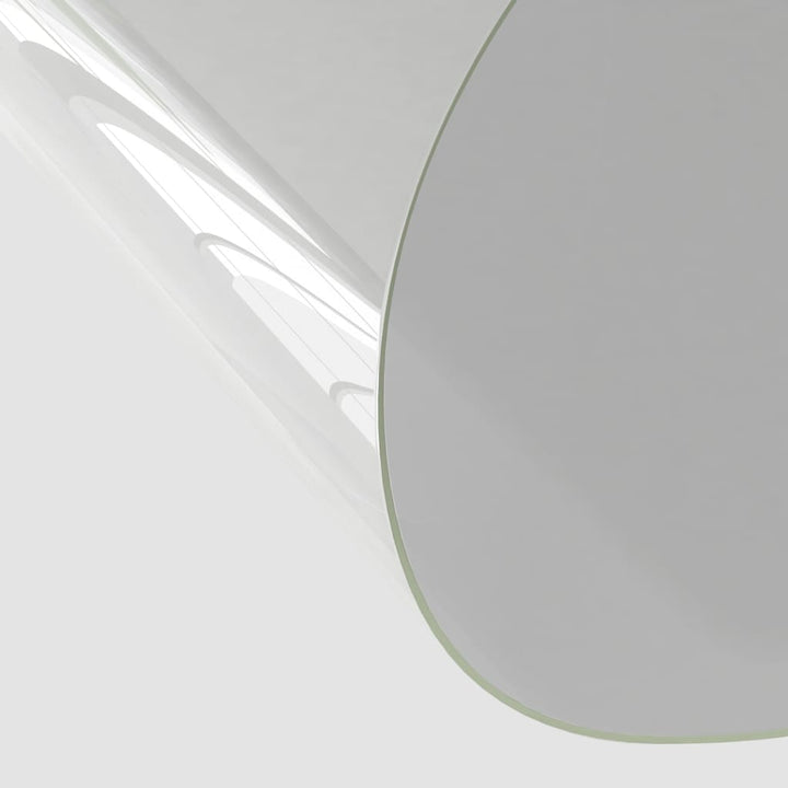 Tafelbeschermer ø˜90 cm 2 mm PVC transparant