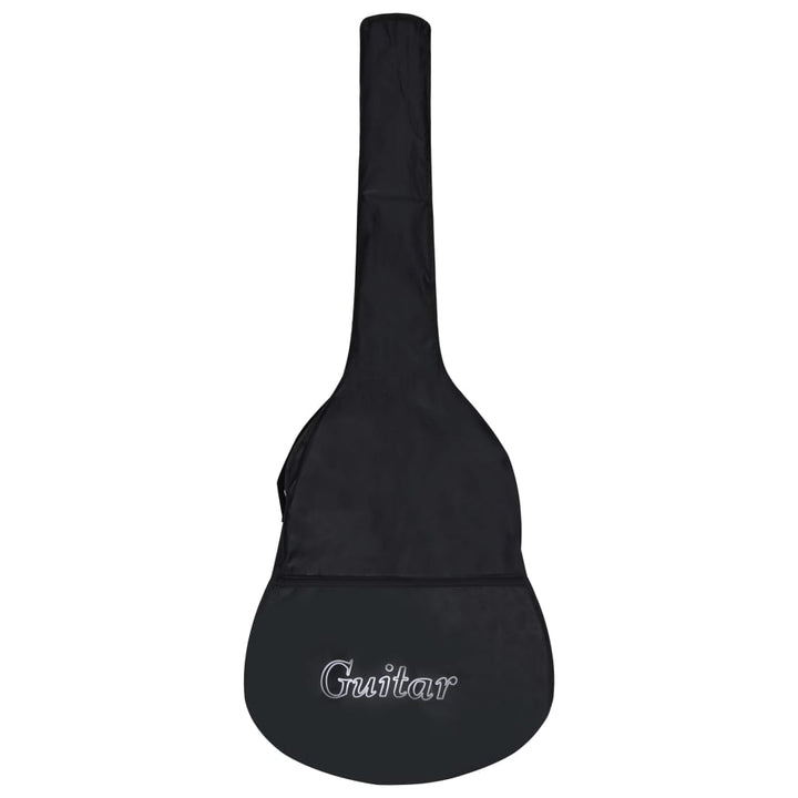 Gitaartas voor 4/4 klassieke gitaar 102x36,5 cm stof zwart
