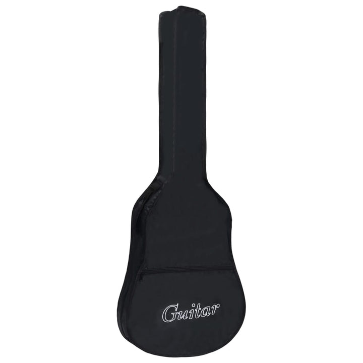Gitaartas voor 3/4 klassieke gitaar 99,5x36,5 cm stof zwart