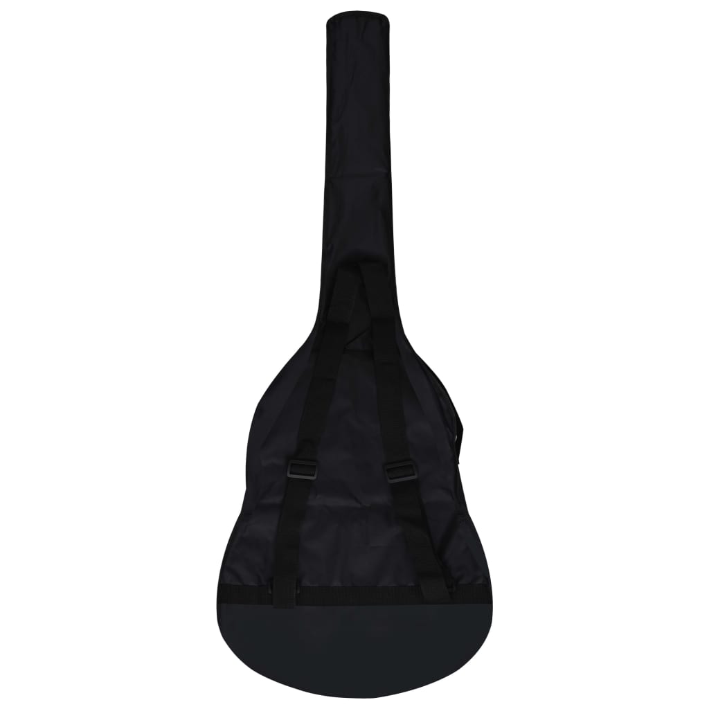 Gitaartas voor 1/2 klassieke gitaar 95x36,5 cm stof zwart