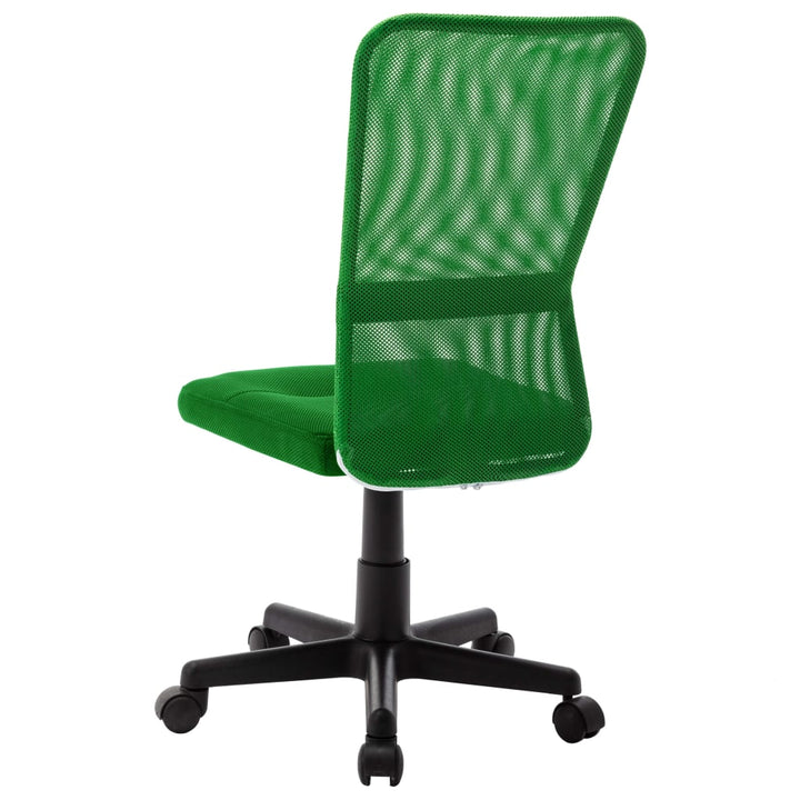 Kantoorstoel 44x52x100 cm mesh stof groen