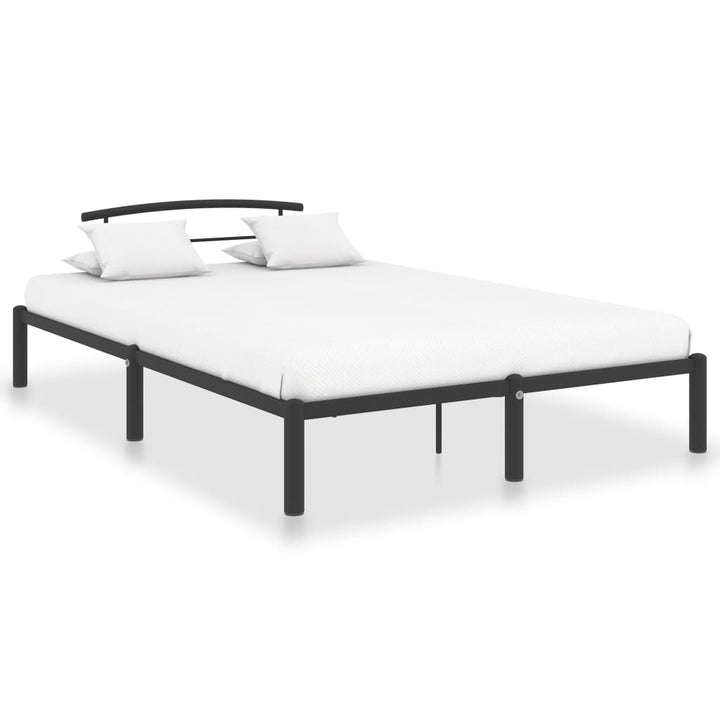 Bedframe metaal zwart 120x200 cm