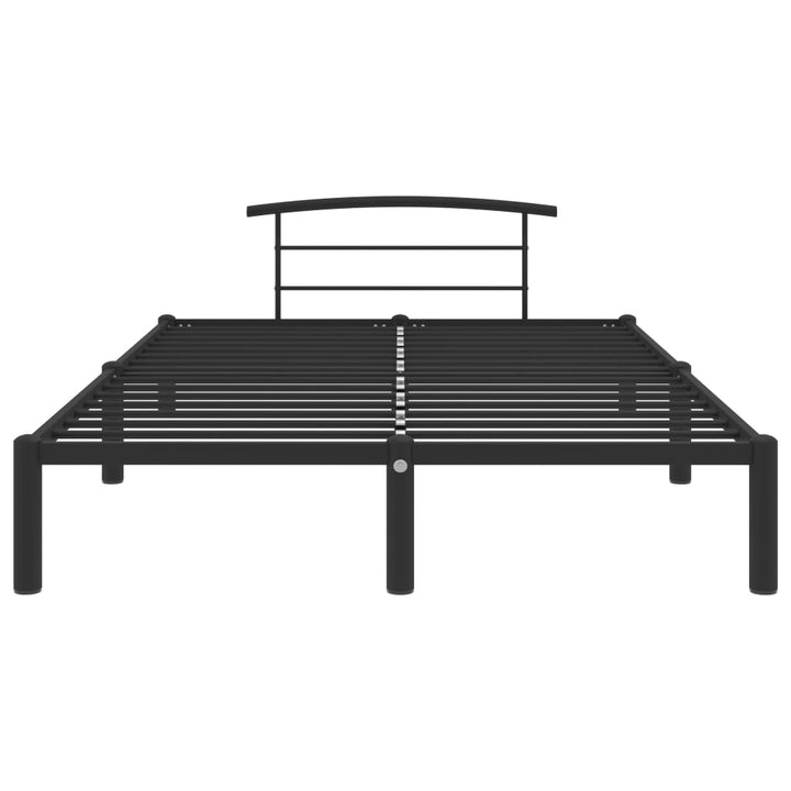 Bedframe metaal zwart 120x200 cm