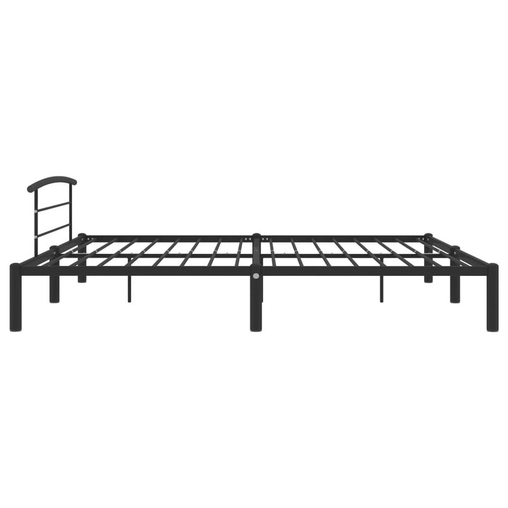 Bedframe metaal zwart 180x200 cm